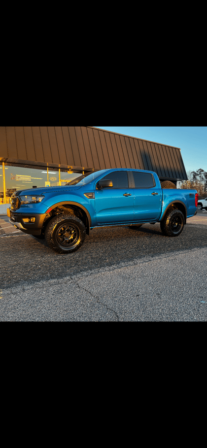 2.5 inch Lifted 2021 Ford Ranger 4WD