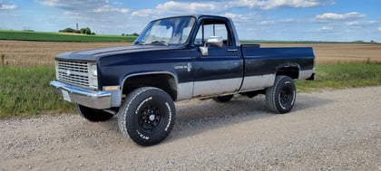 2 inch Lifted 1983 Chevy K20 4WD