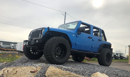 2.5 Inch Lifted 2016 Jeep Wrangler JK Unlimited 4WD
