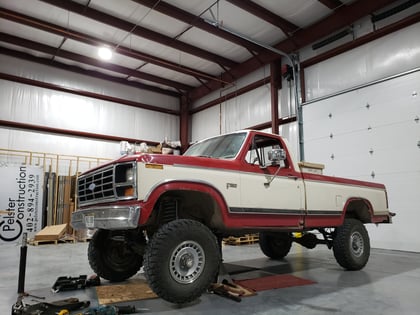 4 Inch Lifted 1983 Ford F-150 4WD