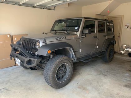 2.5 inch Lifted 2016 Jeep Wrangler JK Unlimited 4WD