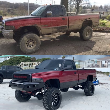 7 Inch Lifted 1997 Dodge Ram 2500 4WD