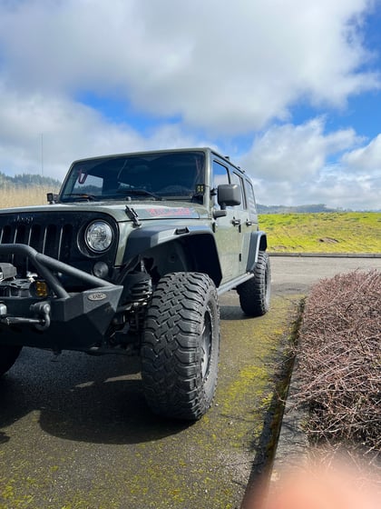 High Clearance LED Flat Fender Flare Kit, UV Treated, Jeep Wrangler JK ( 07-18)