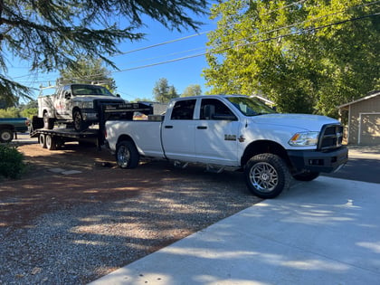 2.5 inch Lifted 2014 Ram 3500 4WD