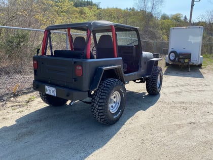 4 Inch Lifted 1991 Jeep Wrangler YJ 4WD