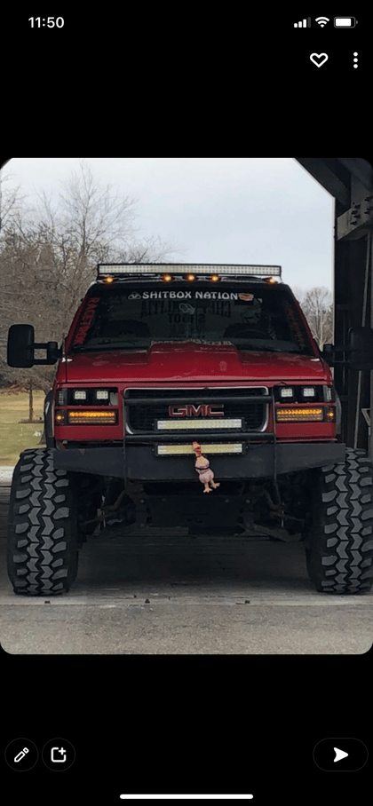 7.5 Inch Lifted 1998 Chevy C2500/K2500 Pickup 4WD
