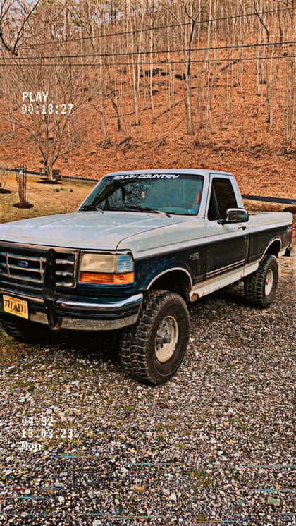 4 Inch Lifted 1993 Ford F-150 4WD
