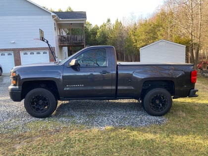 2 inch Lifted 2014 Chevy Silverado 1500 RWD