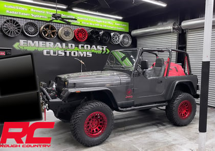 4 Inch Lifted 1995 Jeep Wrangler YJ 4WD