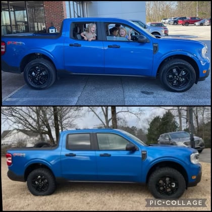 2 inch Lifted 2022 Ford Maverick 4WD