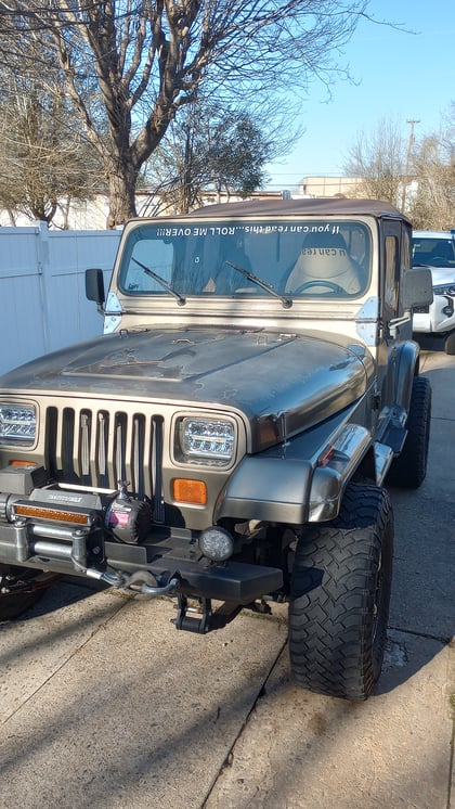 3.5 Inch Lifted 1989 Jeep Wrangler YJ 4WD