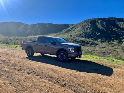 2.5 inch Lifted 2021 Nissan Titan 4WD