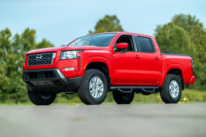 2.5 Inch Lifted 2022 Nissan Frontier