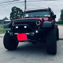 3 Inch Lifted 2008 Jeep Wrangler JK Unlimited 4WD