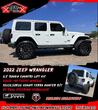 2.5 inch Lifted 2022 Jeep Wrangler JL Unlimited 4WD
