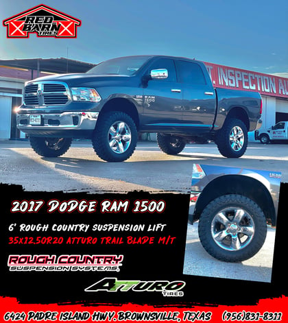 6 Inch Lifted 2017 Ram 1500 2WD