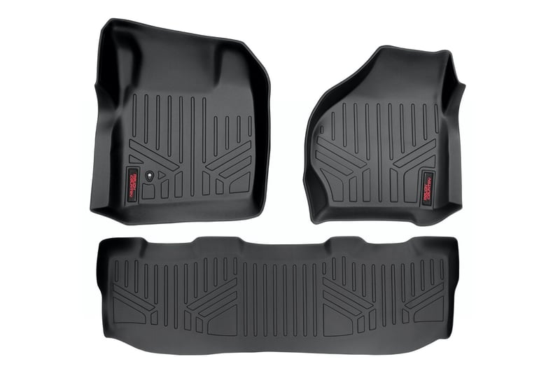 1999 2007 Ford F 250 Super Duty Floor Mats FR RR Crew Cab
