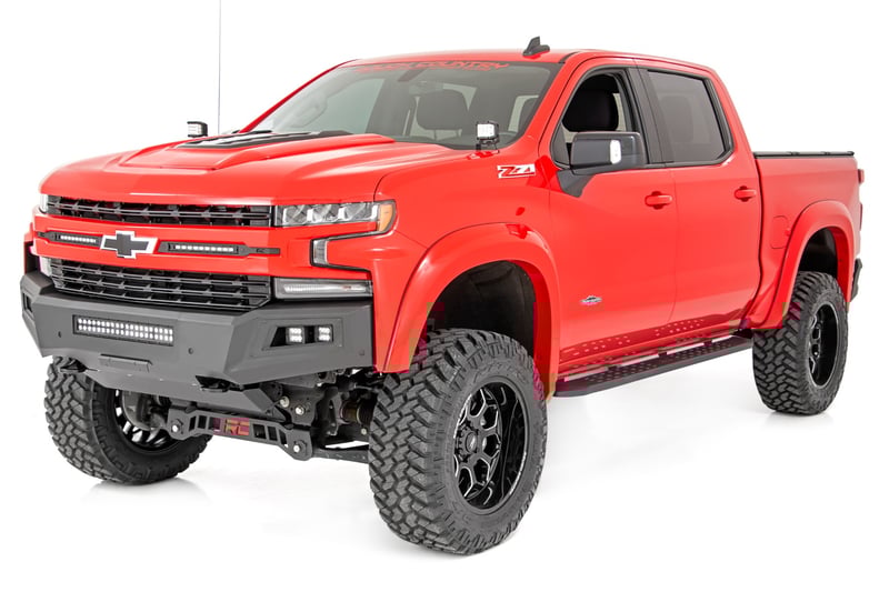 2022 2022 Chevy Silverado 1500 Ltd RPT2 Running Boards Crew Cab Black