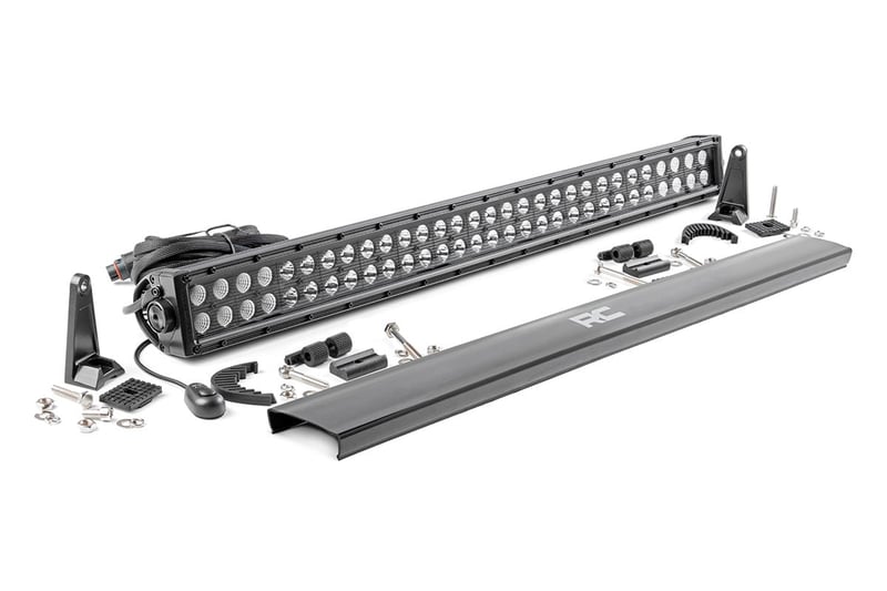 Black led bar light top