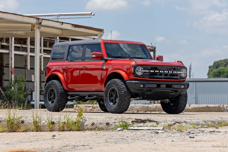 Rough Country 79 Series Wheel | One-Piece | Semi Gloss Black