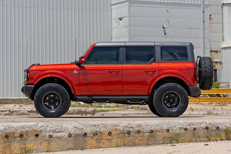 Rough Country 79 Series Wheel | One-Piece | Semi Gloss Black