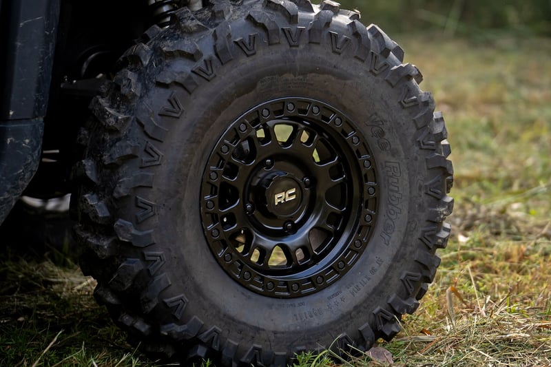 Rough Country 82 Series Wheel | One-Piece | Semi Gloss Black Rough Country 82 Series Wheel | One-Piece | Semi Gloss Black