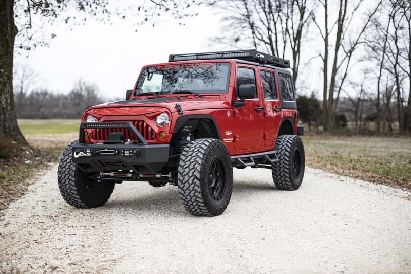 Roof Rack Jeep Wrangler JK 2007 2018 Rough Country