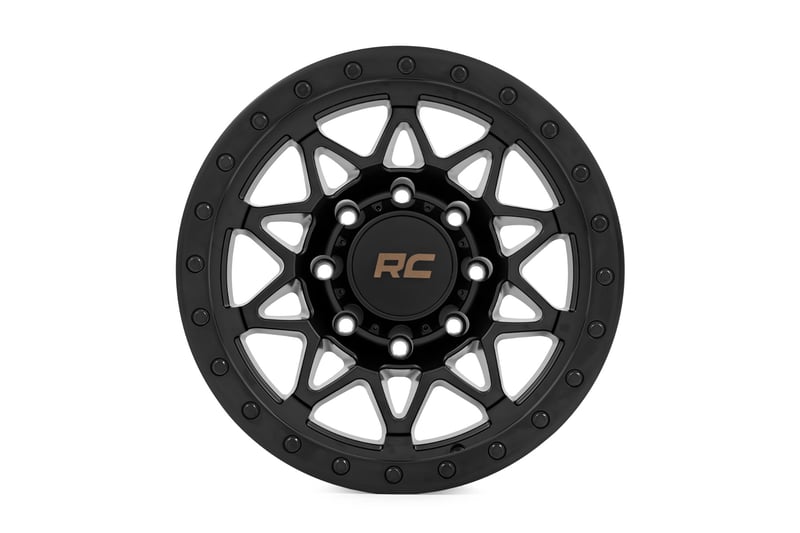 Rough Country 78 Series Wheel | Simulated Beadlock | Black Rough Country 78 Series Wheel | Simulated Beadlock | Black