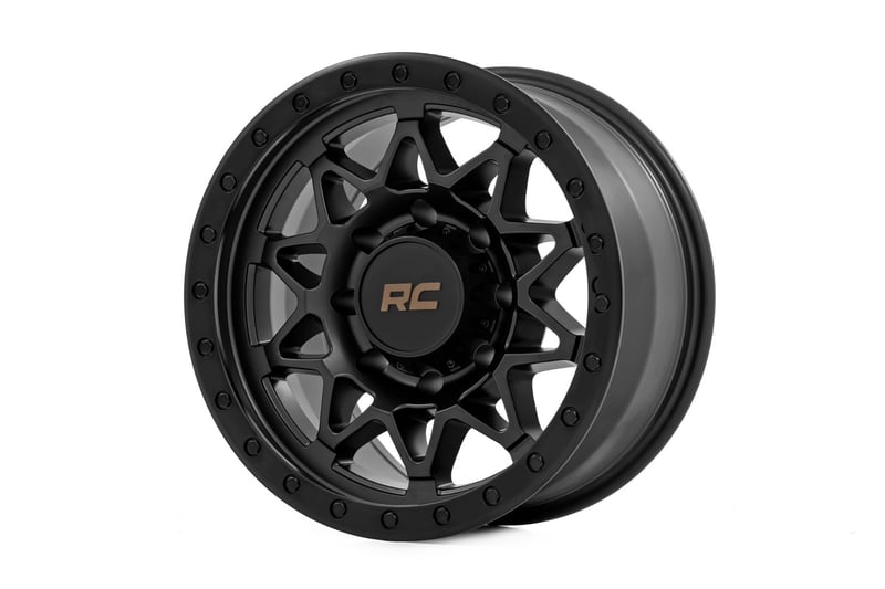 Rough Country 78 Series Wheel | Simulated Beadlock | Black Rough Country 78 Series Wheel | Simulated Beadlock | Black