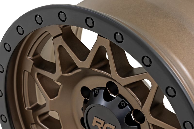 Rough Country 78 Series Wheel | Simulated Beadlock | Bronze