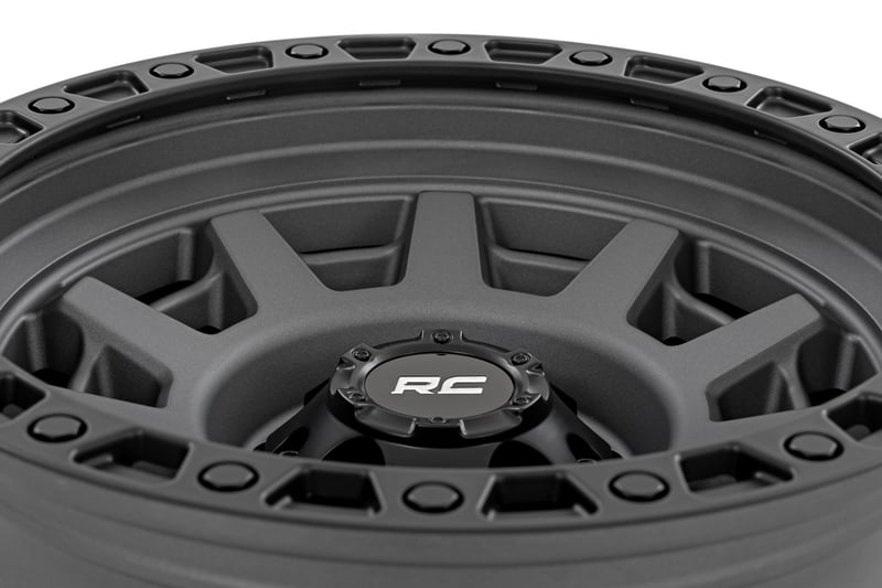 Rough Country 85 Series Wheel | One-Piece | Gunmetal Gray