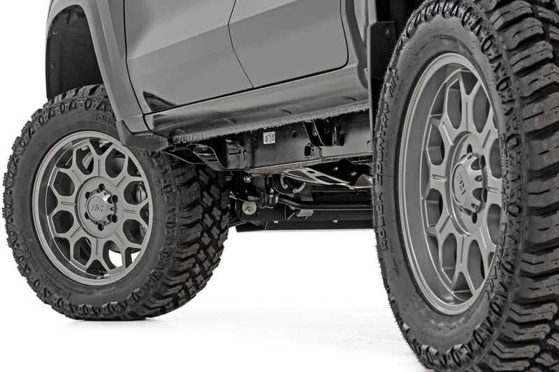 Rough Country 77 Series Wheel | One-Piece | Gunmetal Gray