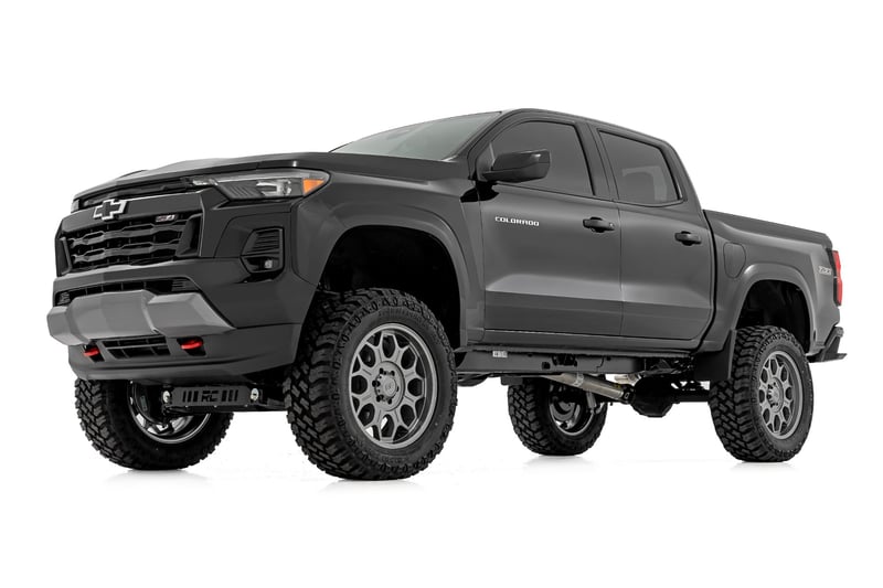 Rough Country 77 Series Wheel | One-Piece | Gunmetal Gray