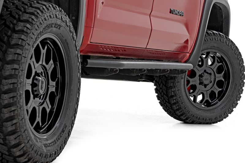 Rough Country 77 Series Wheel | One-Piece | Semi Gloss Black