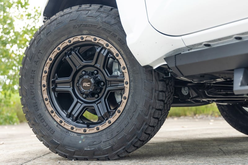 Rough Country 79 Series Wheel | One-Piece | Semi Gloss Black