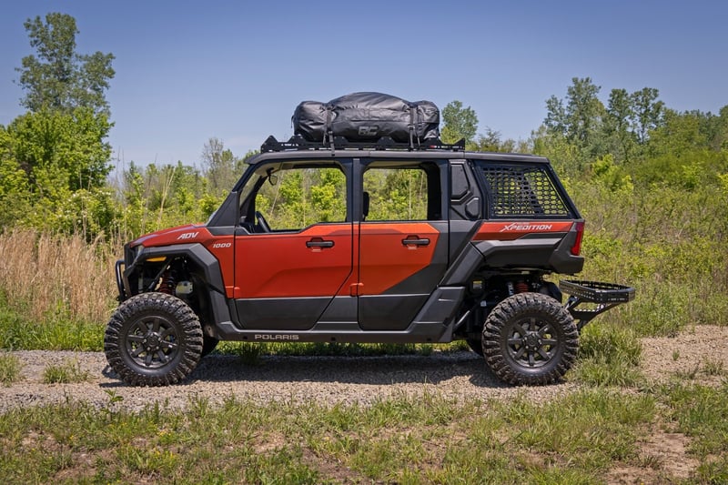 Roof top Storage Soft Bag Gray Weatherproof Rough Country