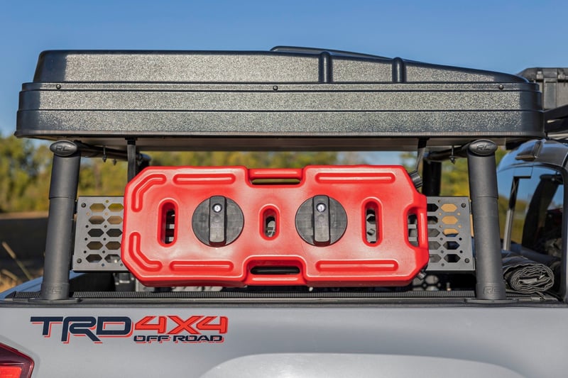 Bed Rack Molle Panel Toyota Tacoma 2WD 4WD 2005 2023 Rough Country