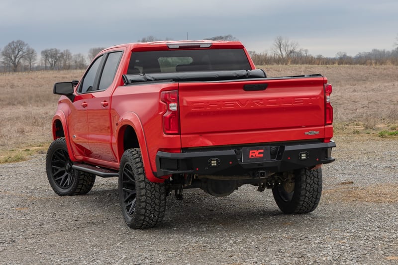OV2 Running Boards Side Step Bars Crew Cab Chevy GMC 1500 2500HD 19 25 Classic Rough Country