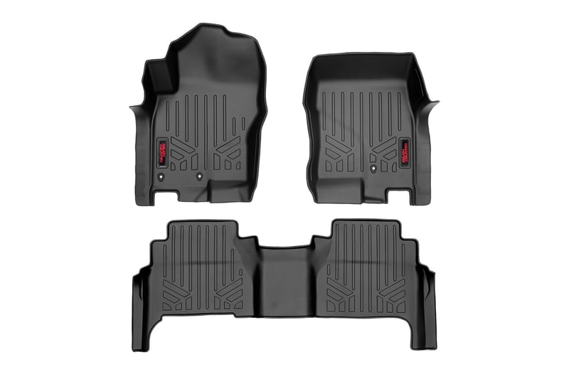 2008 2021 Nissan Frontier Floor Mats FR RR Crew Cab