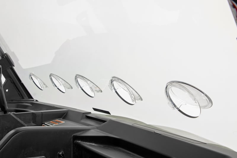 Vented Full Windshield | Scratch Resistant | Can-Am Defender
