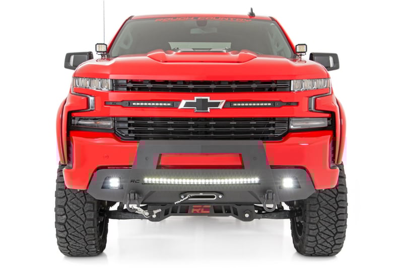 2019 2022 Chevy Silverado 1500 Hidden Winch Bumper