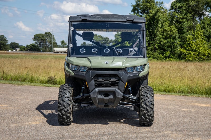 Vented Full Windshield | Scratch Resistant | Can-Am Defender