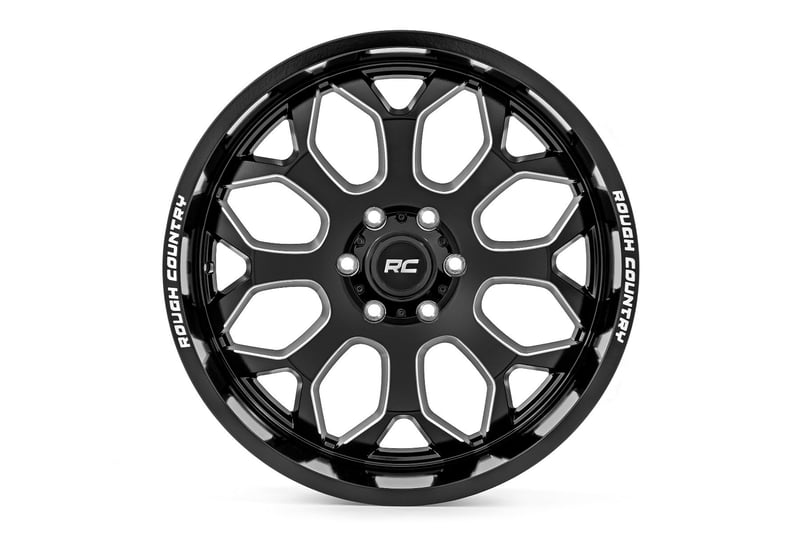 Rough Country 96 Series Wheel | One-Piece | Gloss Black Rough Country 96 Series Wheel | One-Piece | Gloss Black