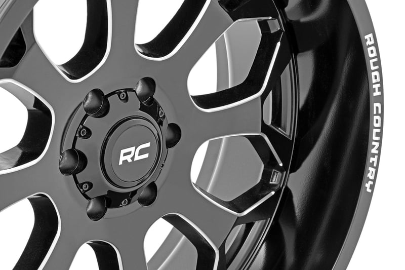Rough Country 96 Series Wheel | One-Piece | Gloss Black Rough Country 96 Series Wheel | One-Piece | Gloss Black