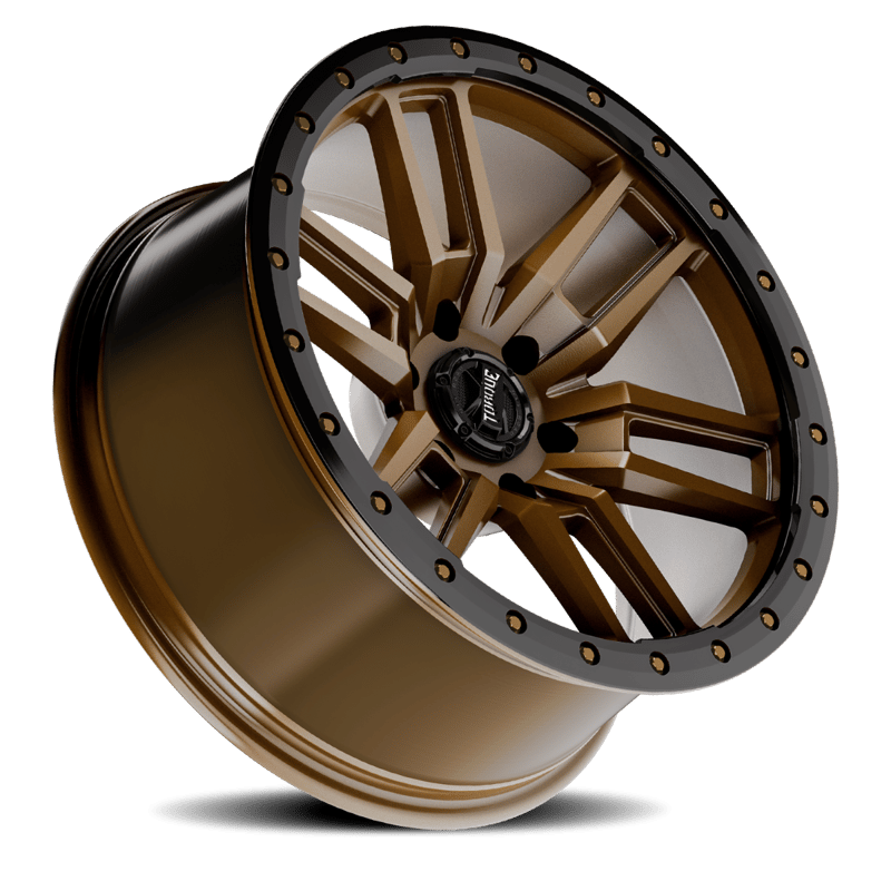 Torque Pritchett | Bronze w/Black Lip | 17x9 | 6x5.5 | 0mm