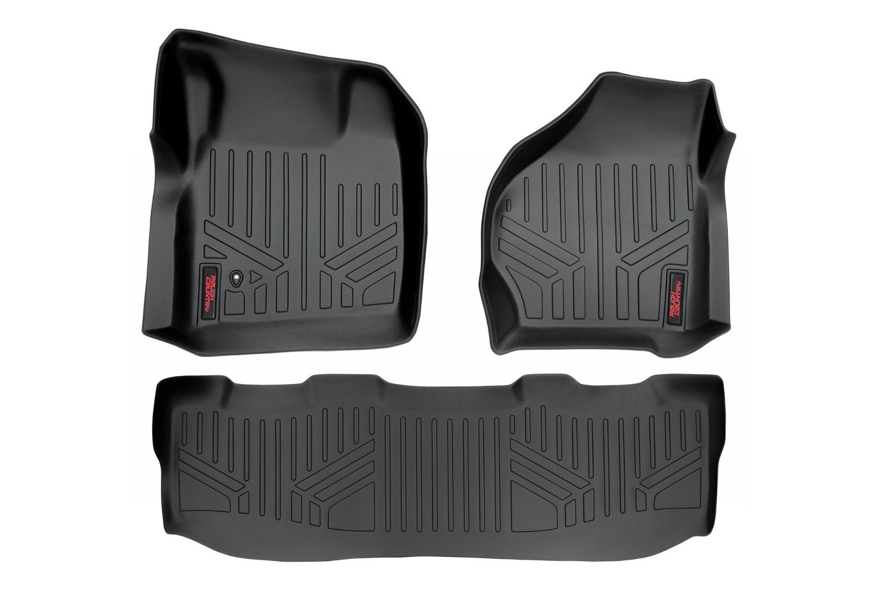 Floor Mats | FR & RR | Crew Cab | Ford F-250 / F-350 Super Duty 2WD / 4WD (99-07)