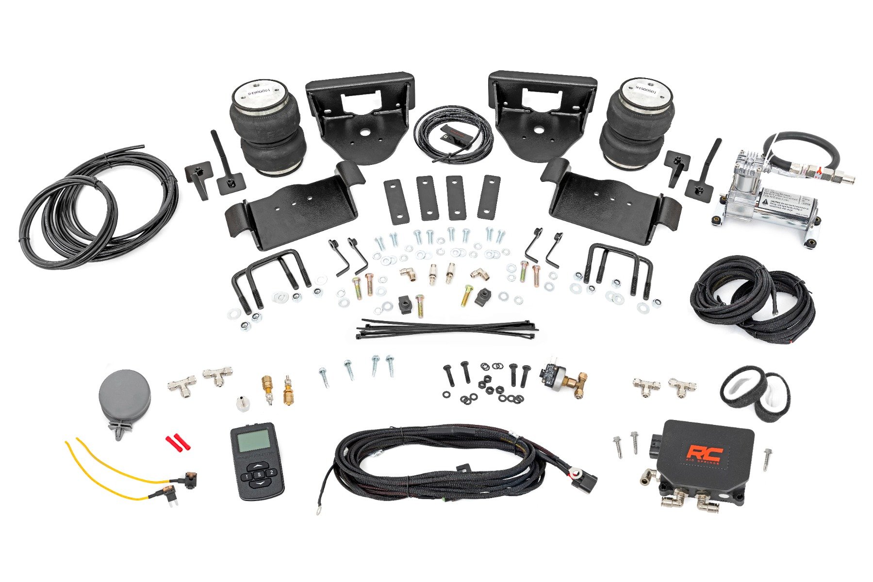 Air Spring Kit w / compressor | Wireless Controller | 0-6" Lifts | Ford F-150 (04-14)