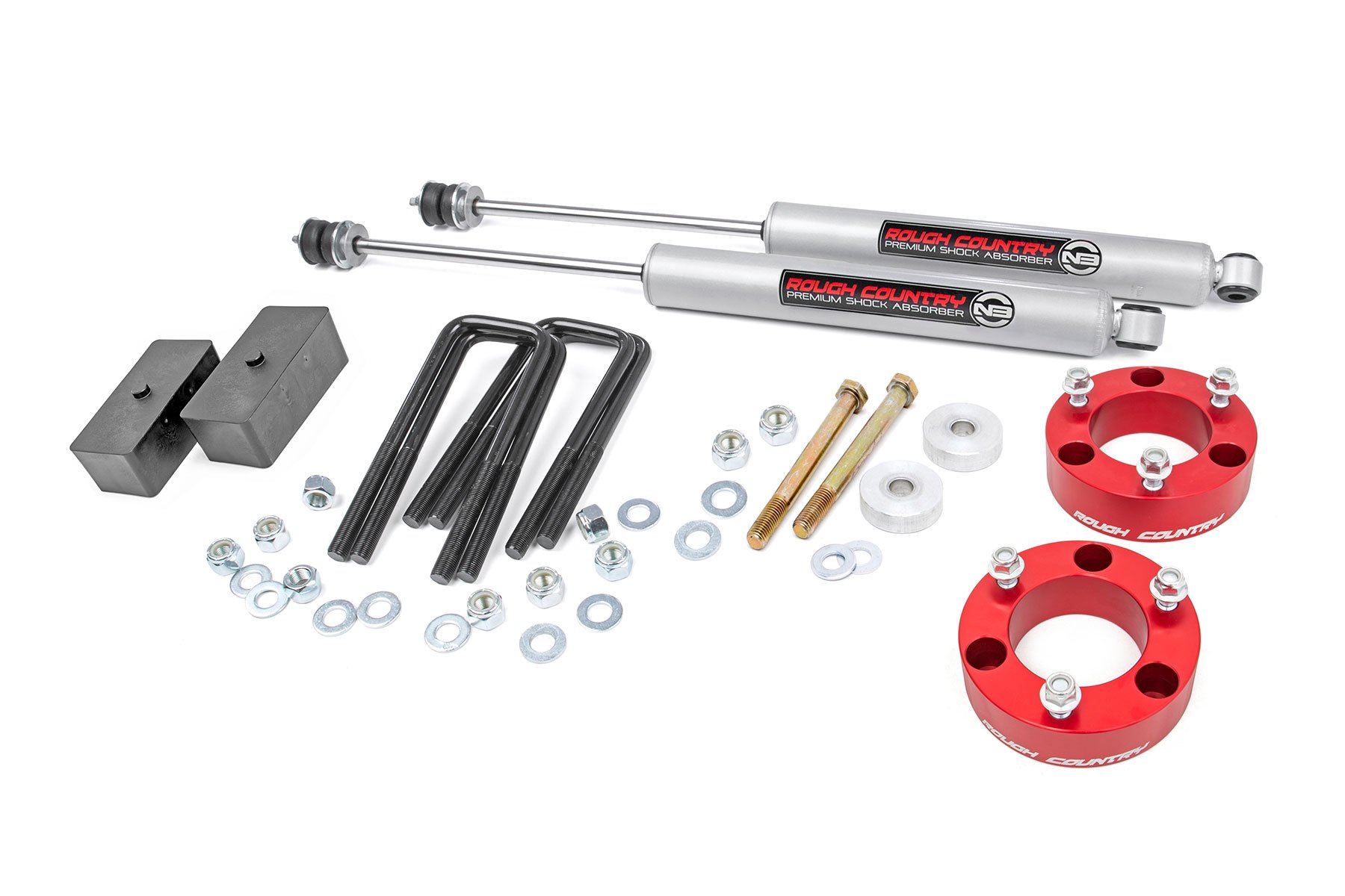 3 Inch Lift Kit | Red Spacer | Toyota Tacoma 2WD / 4WD (2005-2023)