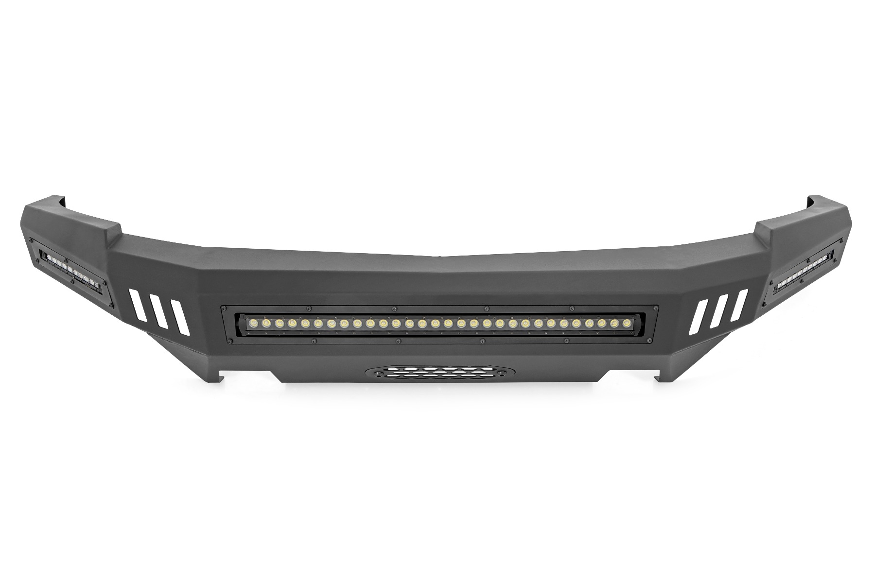 Front High Clearance Bumper | BLK LEDs | Chevy Silverado 1500 2WD / 4WD (07-13)