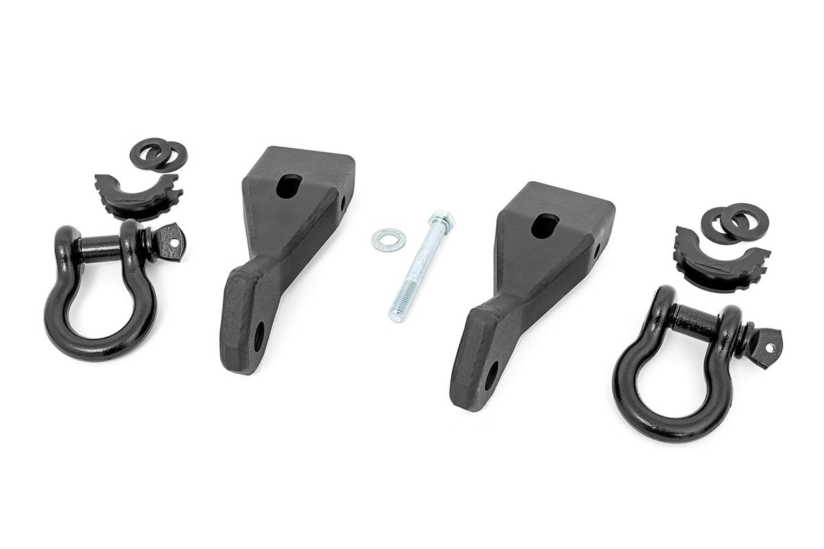 Tow Hook Brackets | D-Ring Combo | Chevy / GMC 1500 (07-13)